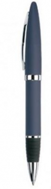 kvaliteten kemični svinčnik 2- gumiran oprijem- bleščeča gravura logotipa.JPG
